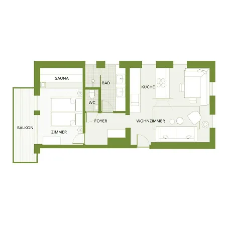 아파트 Thorbaeck Gut - Im Schlosserhaus